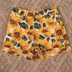 Sunflower Mom Shorts